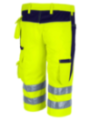 Meeste lühikesed püksid PRO kollane/sinine