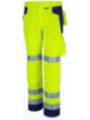 Meeste püksid PRO kollane/sinine