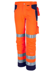 Meeste püksid PRO oranz/sinine