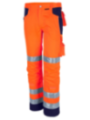 Meeste püksid PRO oranz/sinine