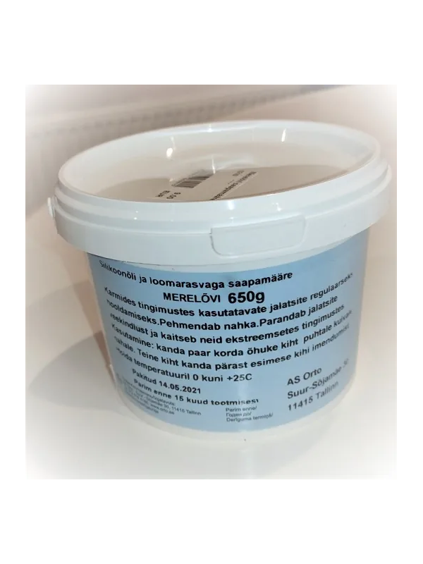 Крем для обуви 'Merelхvi' в банке 650g