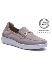 Naiste mokasiinid stretch nahast ultra kerged