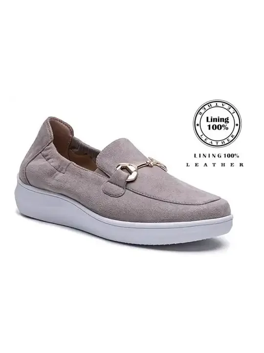 Naiste mokasiinid stretch nahast ultra kerged
