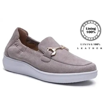 Naiste mokasiinid stretch nahast ultra kerged