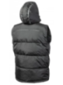 Soojustatud vest kapuutsiga must BORGER