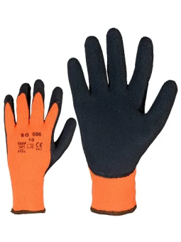 PEHME STRUKTUREERITUD LATEKSIGA KAETUD KOOTUD TÖÖKINDAD TERMOVOODRIGA