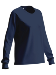 Pikkade varukatega T-särk 'iND' - Plus X, Tencel'