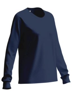 Pikkade varukatega T-särk 'iND' - Plus X, Tencel'