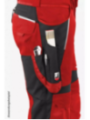 Poolkombinesoon Grizzlyskin IRON punane/must