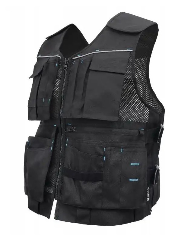 HOEGERT HELWIG tööriistavest must uni