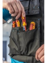 HOEGERT HELWIG tööriistavest must uni