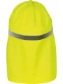 Nokkmüts kaelakaitsega kollane UV50+