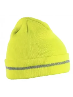 Kootud müts kollane üks suurus ISEN