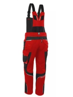 Poolkombinesoon Grizzlyskin IRON punane/must