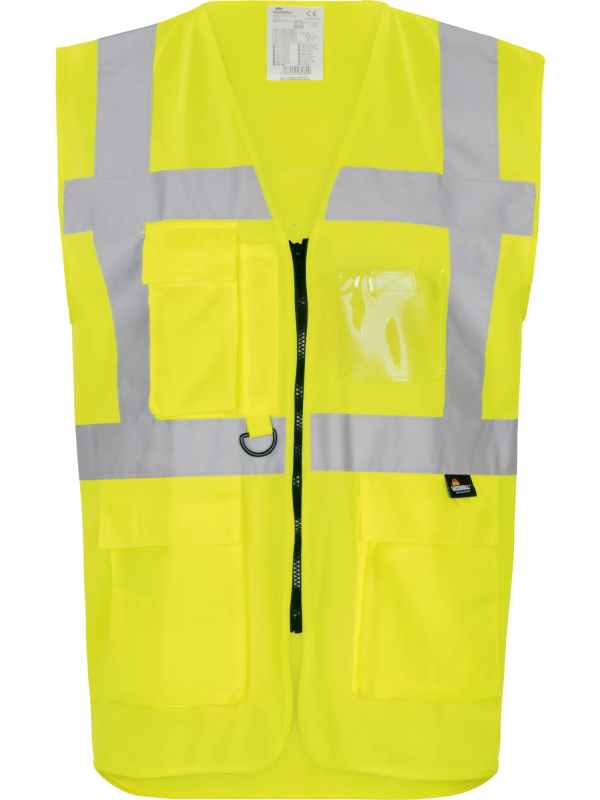 Signaalvest taksutega kollane