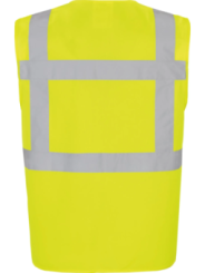 Signaalvest taksutega kollane