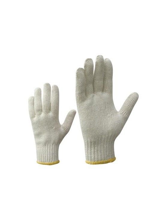 Рабочие перчатки вязаные х/б /полиэстер