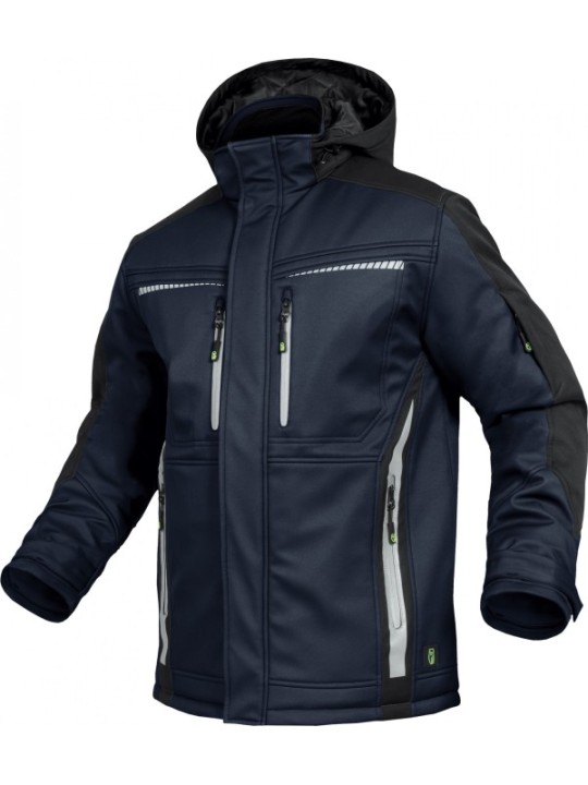 Talvejope softshell Flex-Line sinine/must