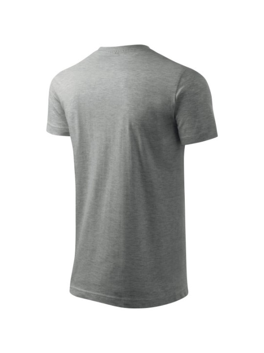 Мужская футболка BASIC темно-серый меланж