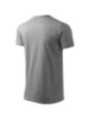 Мужская футболка BASIC темно-серый меланж