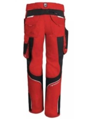 Tööpükste komplekt Grizzlyskin IRON Püksid Grizzlyskin punane/must