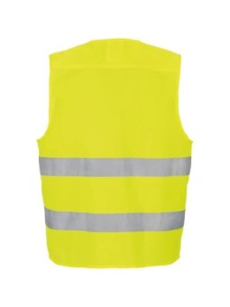 Жилет светоотражающий с молнией