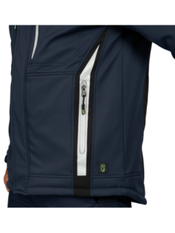 Talvejope softshell Flex-Line sinine/must