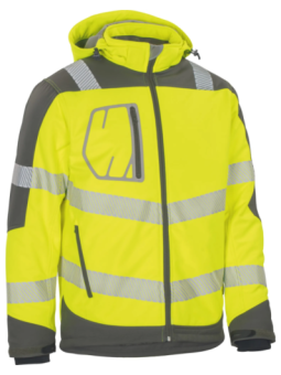 Talvine softshell jope