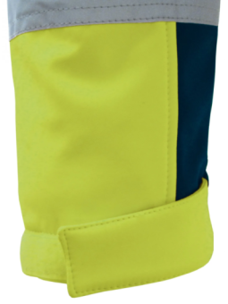 Talvejope softshell kollane/sinine