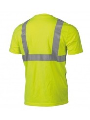 JURAL Hi-Visibility polüpuuvillane T-särk kollane