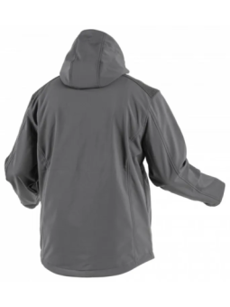 HOEGERT INN softshell jope kapuutsiga grafiit