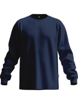 Tencel' pikkade varrukatega T-särk 'iND' - Plus X