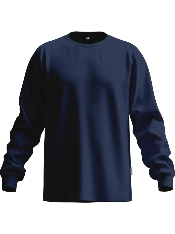 Tencel' pikkade varrukatega T-särk 'iND' - Plus X