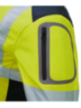 Talvejope softshell kollane/sinine