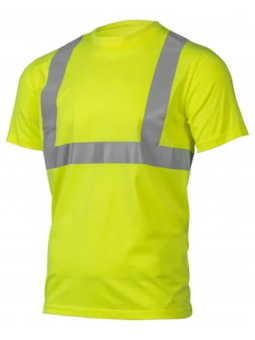 JURAL Hi-Visibility polüpuuvillane T-särk kollane