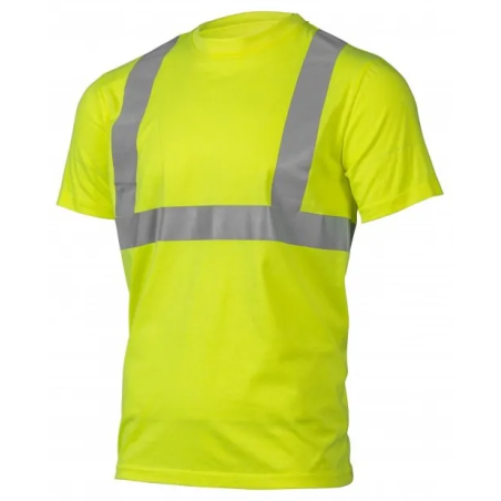 JURAL Hi-Visibility polüpuuvillane T-särk kollane
