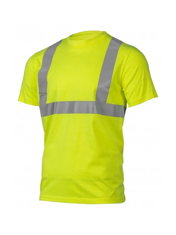 JURAL Hi-Visibility polüpuuvillane T-särk kollane