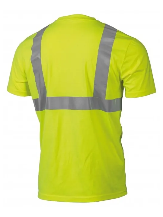 JURAL Hi-Visibility polüpuuvillane T-särk kollane