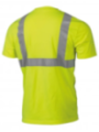 JURAL Hi-Visibility polüpuuvillane T-särk kollane