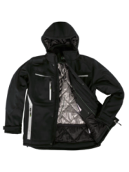 Talvine töö softshell-jakk Leibwächter Flex Line