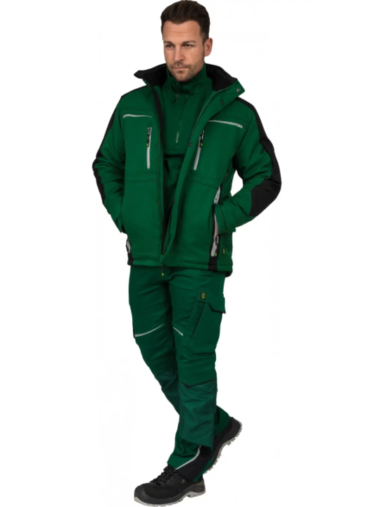 Talvine töö softshell-jakk Leibwächter Flex Line