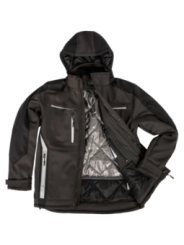Talvine töö softshell-jakk Leibwächter Flex Line
