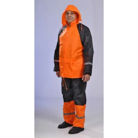 Vihmakuub+püksid, nailon/PVC