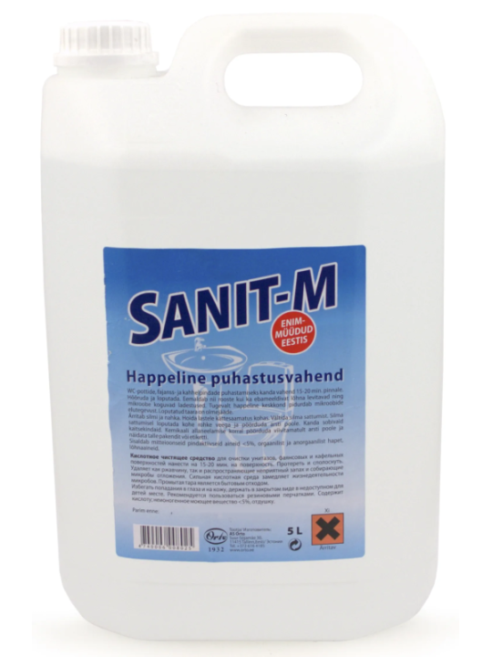 Кислотное чистящее средство Sanit-M 5000 мл
