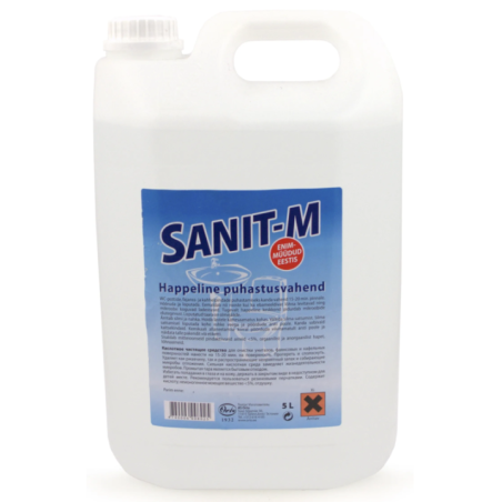 Кислотное чистящее средство Sanit-M 5000 мл