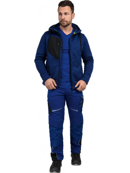 Кардиган Leibwachter Casual Line из меланжевого трикотажа