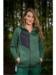 Melange-kootud kardigan Leibwächter Casual Line