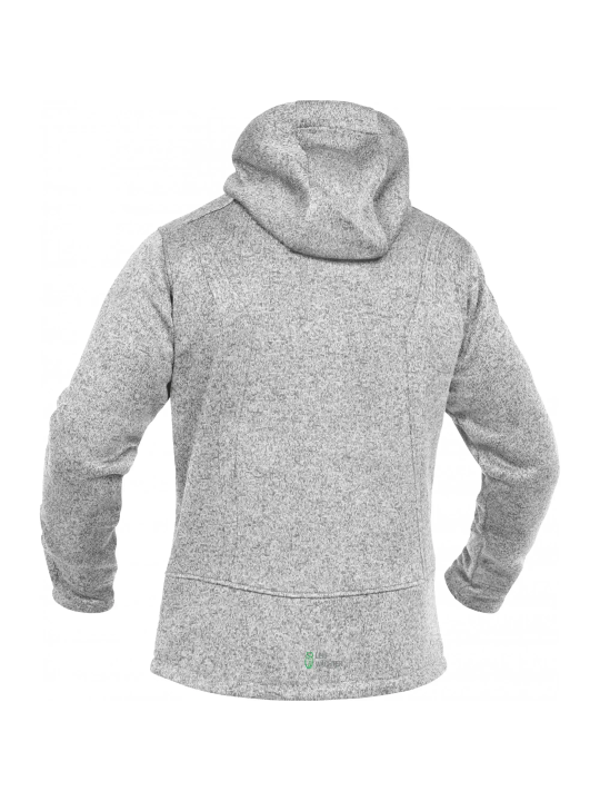 Кардиган Leibwachter Casual Line из меланжевого трикотажа