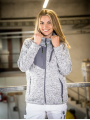 Кардиган Leibwachter Casual Line из меланжевого трикотажа