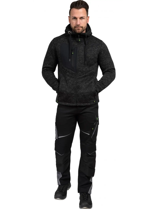 Melange-kootud kardigan Leibwächter Casual Line